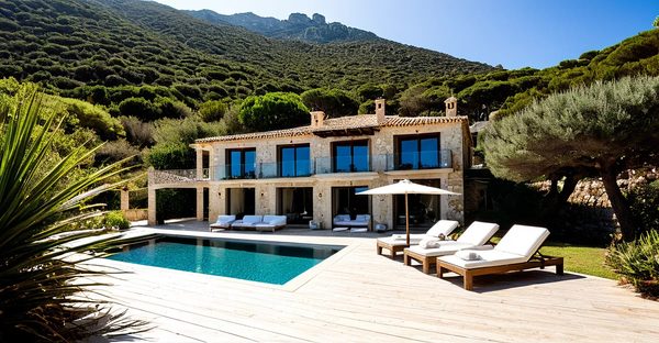 Location villa luxe en corse : le confort ultime à l'île de beauté